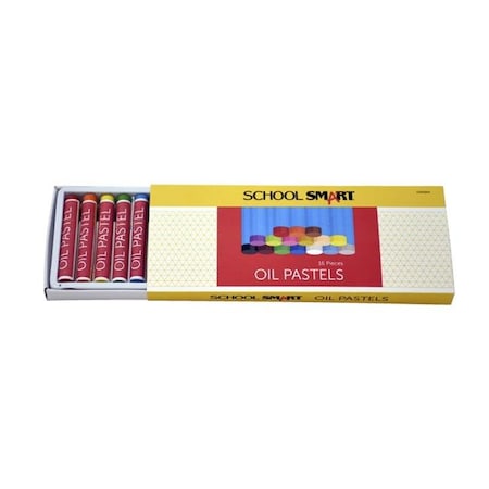 Pacon Corporation Pacon 1594964 School Smart Oil Pastels; Set of 16 1594964